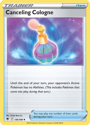 Canceling Cologne 136/189 - SWSH10 Astral Radiance Reverse Holofoil - Poke-Collect