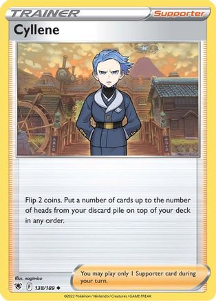 Cyllene 138/189 - SWSH10 Astral Radiance Reverse Holofoil - Poke-Collect