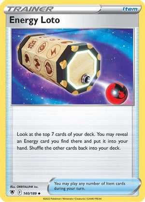Energy Loto 140/189 - Astral Radiance Reverse Holofoil - Poke-Collect