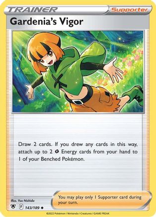 Gardenia's Vigor 143/189 - SWSH10 Astral Radiance - Poke-Collect