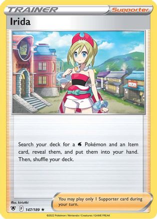 Irida 147/189 - SWSH10 Astral Radiance Holofoil - Poke-Collect