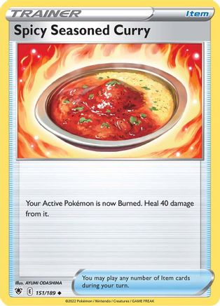 Spicy Seasoned Curry 151/189 - Astral Radiance Reverse Holofoil - Poke-Collect