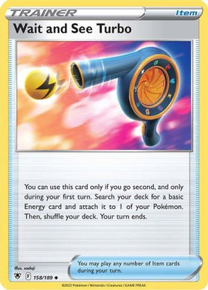 Wait and See Turbo 158/189 - Astral Radiance Reverse Holofoil - Poke-Collect