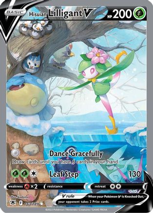 Hisuian Lilligant V 163/189 - Astral Radiance Holofoil - Poke-Collect