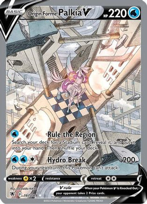 Origin Forme Palkia V 167/189 - Astral Radiance Holofoil - Poke-Collect