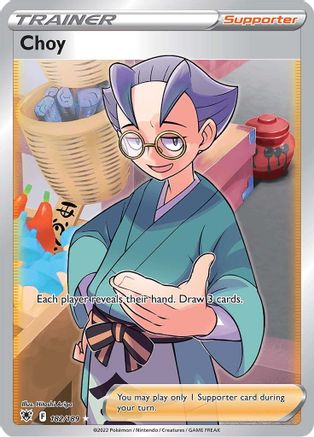 Choy (Full Art) 182/189 - SWSH10 Astral Radiance Holofoil - Poke-Collect
