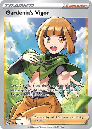 Gardenia's Vigor 184/189 - Astral Radiance Holofoil - Poke-Collect