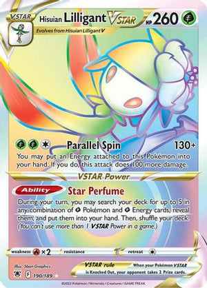 Hisuian Lilligant VSTAR 190/189 - Astral Radiance Holofoil - Poke-Collect