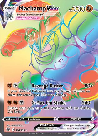 Machamp VMAX 194/189 - Astral Radiance Holofoil - Poke-Collect