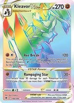 Kleavor VSTAR (Secret) 196/189 - SWSH10 Astral Radiance Holofoil - Poke-Collect