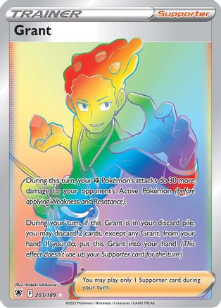 Grant 203/189 - Astral Radiance Holofoil - Poke-Collect