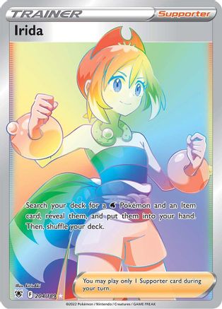 Irida (Secret) 204/189 - SWSH10 Astral Radiance Holofoil - Poke-Collect