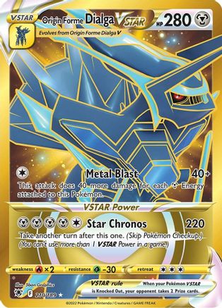 Origin Forme Dialga VSTAR 210/189 - Astral Radiance Holofoil - Poke-Collect