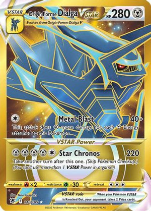 Origin Forme Dialga VSTAR 210/189 - Astral Radiance Holofoil - Poke-Collect