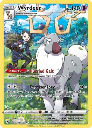 Wyrdeer TG06/30 - Astral Radiance Trainer Gallery Holofoil - Poke-Collect
