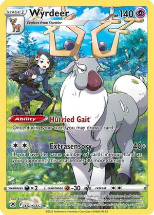 Wyrdeer TG06/30 - Astral Radiance Trainer Gallery Holofoil - Poke-Collect