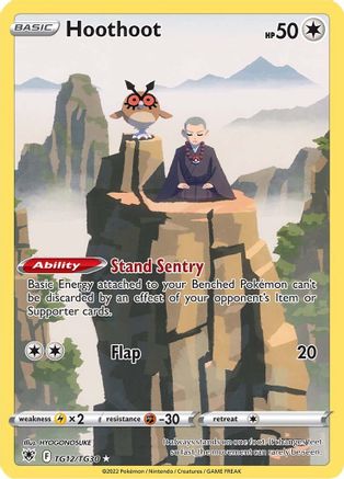 Hoothoot TG12/30 - SWSH10 Astral Radiance Trainer Gallery Holofoil - Poke-Collect