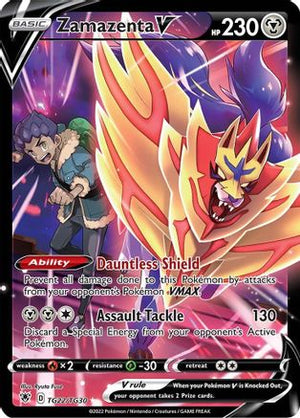 Zamazenta V TG22/30 - Astral Radiance Trainer Gallery Holofoil - Poke-Collect