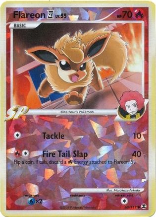 Flareon E4 - 60/111 (Cracked Ice) 60 - Miscellaneous Cards & Products Reverse Holofoil - Poke-Collect