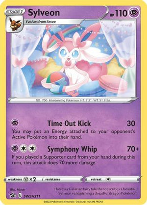 Sylveon SWSH211/307 - SWSH Black Star Promos Holofoil - Poke-Collect
