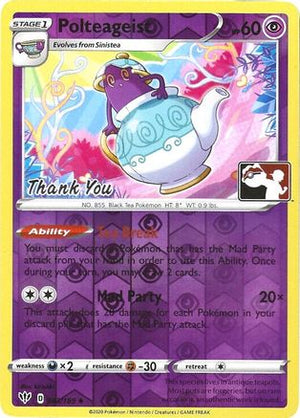Polteageist - 83/189 (Pokemon League) [Thank You] 83 - League & Championship Cards Reverse Holofoil - Poke-Collect