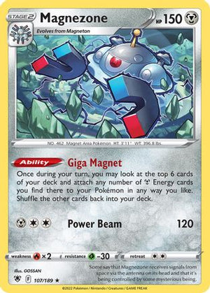 Magnezone - 107/189 107 - Deck Exclusives - Poke-Collect