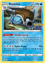 Blastoise 17/78 - Pokemon GO Holofoil - Poke-Collect