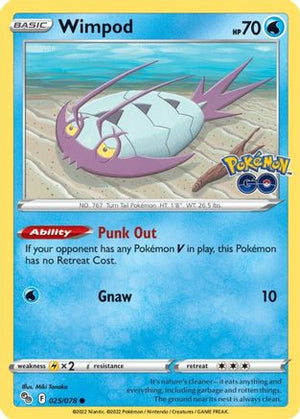 Wimpod 25/78 - Pokmon GO - Poke-Collect