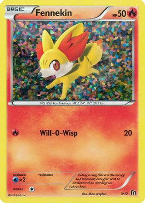 Fennekin 3/12 - McDonalds Collection 2016 Holofoil - Poke-Collect