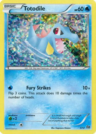 Totodile 5/12 - McDonalds Collection 2016 Holofoil - Poke-Collect