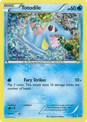 Totodile 5/12 - McDonalds Collection 2016 Holofoil - Poke-Collect