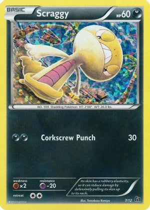Scraggy 7/12 - McDonalds Collection 2016 Holofoil - Poke-Collect