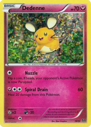 Dedenne 10/12 - McDonalds Collection 2016 Holofoil - Poke-Collect