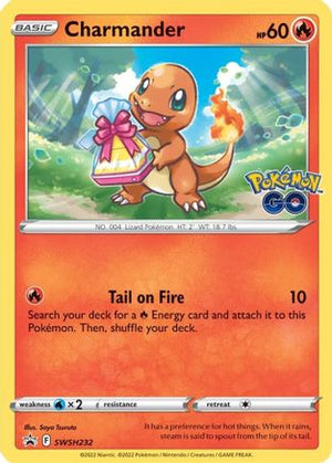 Charmander SWSH232/307 - SWSH Black Star Promos Holofoil