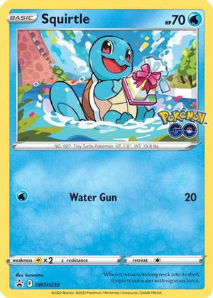 Squirtle SWSH233/307 - SWSH Black Star Promos Holofoil - Poke-Collect