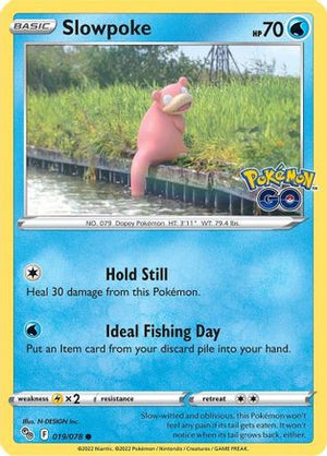 Slowpoke 19/78 - Pokmon GO - Poke-Collect