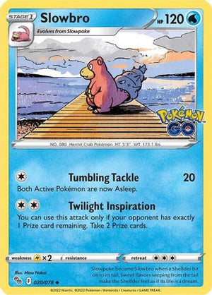 Slowbro 20/78 - Pokmon GO - Poke-Collect