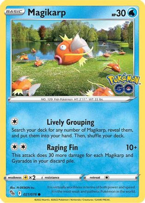 Magikarp 21/78 - Pokmon GO - Poke-Collect