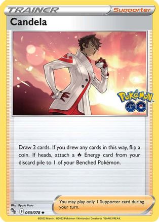 Candela 65/78 - Pokemon GO Reverse Holofoil - Poke-Collect