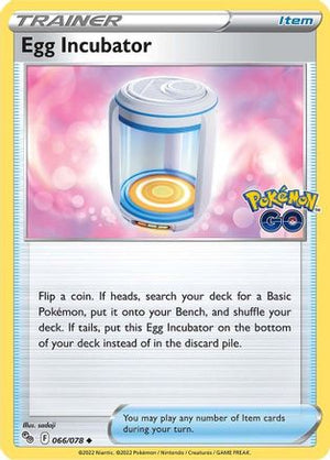 Egg Incubator 66/78 - Pokmon GO Reverse Holofoil - Poke-Collect