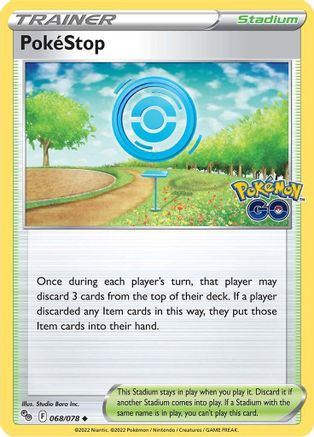 PokeStop 68/78 - Pokemon GO - Poke-Collect