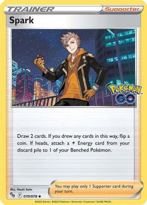 Spark 70/78 - Pokmon GO Reverse Holofoil - Poke-Collect