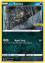 Alolan Rattata 41/78 - Pokmon GO - Poke-Collect
