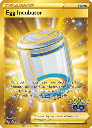 Egg Incubator 87/78 - Pokmon GO Holofoil - Poke-Collect