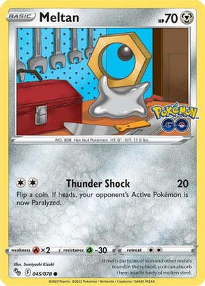 Meltan 45/78 - Pokmon GO Reverse Holofoil - Poke-Collect