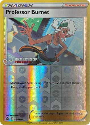 Professor Burnet - SWSH167 (2021) SWSH167 - Professor Program Promos Reverse Holofoil - Poke-Collect