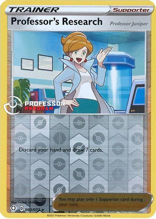 Professor's Research - 060/072 (2021) 60 - Professor Program Promos Reverse Holofoil - Poke-Collect