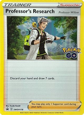 Professor's Research - SWSH178 SWSH178/307 - SWSH Sword & Shield Promo Cards Holofoil - Poke-Collect