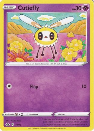 Cutiefly - 11/15 11 - McDonalds Promos 2022 - Poke-Collect