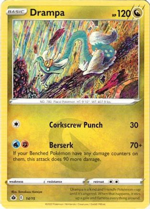 Drampa - 14/15 14 - McDonalds Promos 2022 - Poke-Collect
